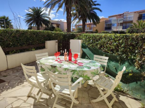 AQUAPLAGE Joli appartement RDC piscine 1 ère ligne mer Richelieu Cap d'Agde